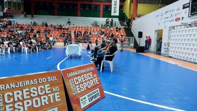 Secretaria de esportes lanÃ§ou o projeto VerÃ£o Laranjeiras nesta quarta (6)